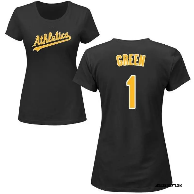 Dick Green Oakland Athletics Youth Green Midnight Mascot T-Shirt