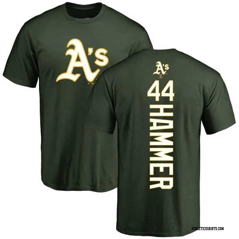 Men's Oakland Athletics ＃44 Mc Hammer Black Branded